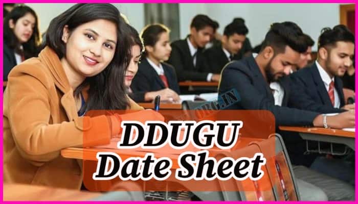 DDUGU Date Sheet 2023