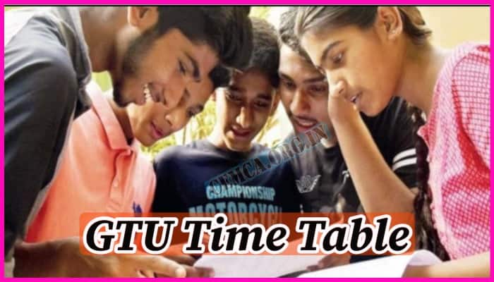 GTU Time Table 2023