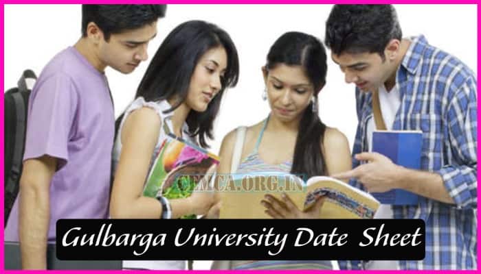 Gulbarga University Date Sheet 2023