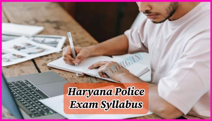Haryana Police Exam Syllabus 2023