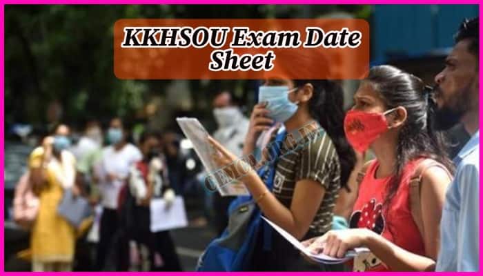 KKHSOU Exam Date Sheet 2024