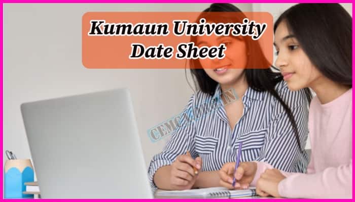 Kumaun University Date Sheet 2024