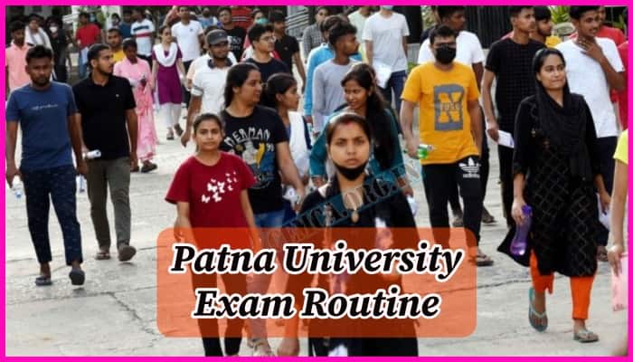 Patna University Exam Routine 2024