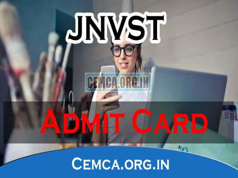 JNVST Admit Card