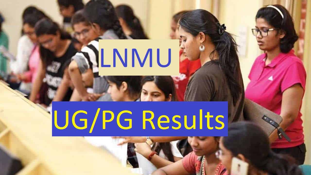 LNMU Result 2024 lnmu.ac.in BA BSc Part 1 2 3 Result Check Here