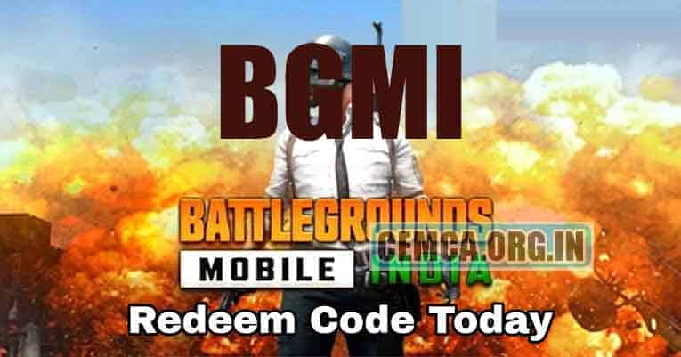 BGMI Redeem Code