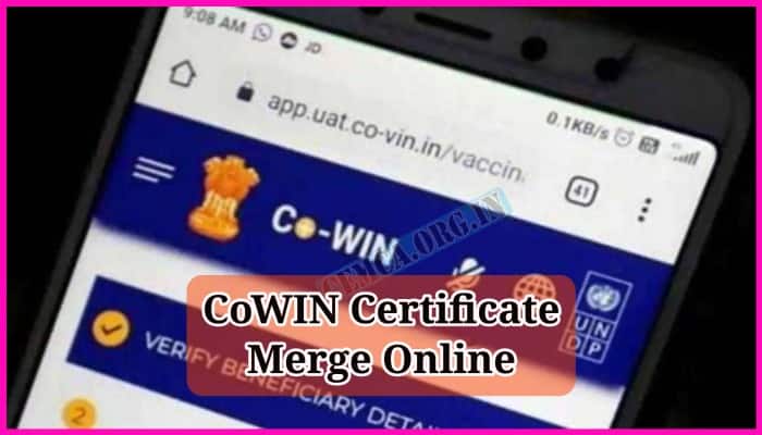 CoWIN Certificate Merge Online