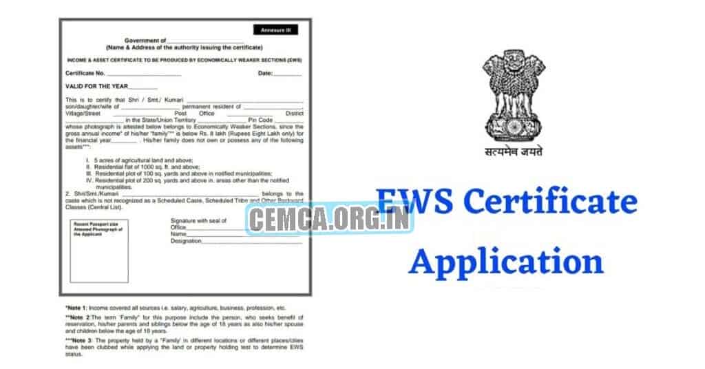 EWS Certificate 