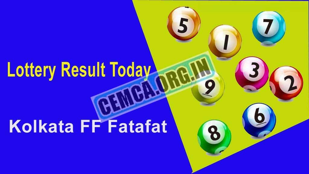 Kolkata Fatafat Result