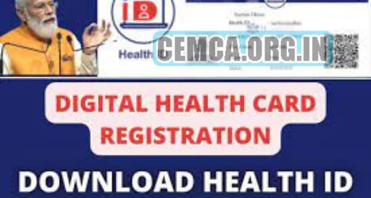 Digital Health Card Registration
