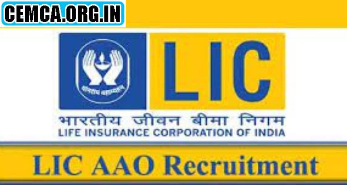 LIC AAO Recruitment