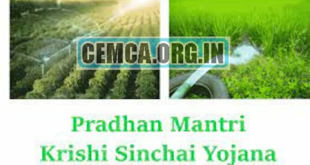 Pradhan Mantri Krishi Sinchayi Yojana 2024, PMKSY Online Registration ...