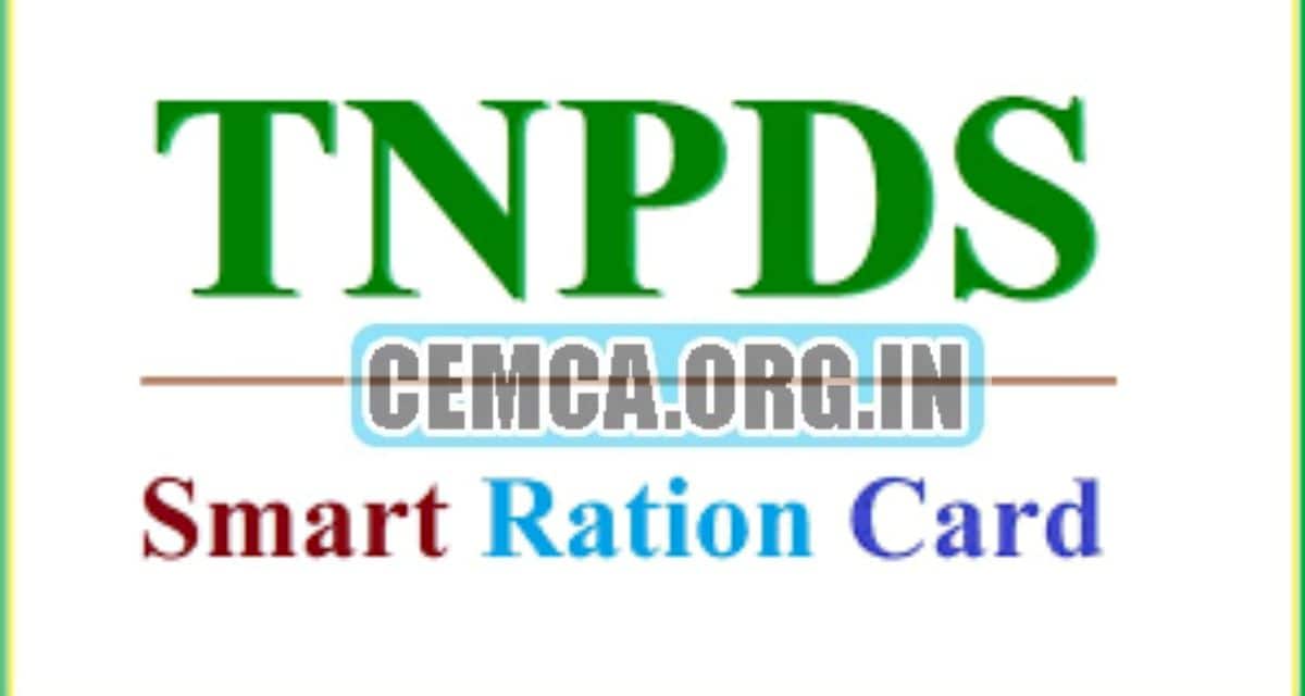 TNPDS Smart Ration Card