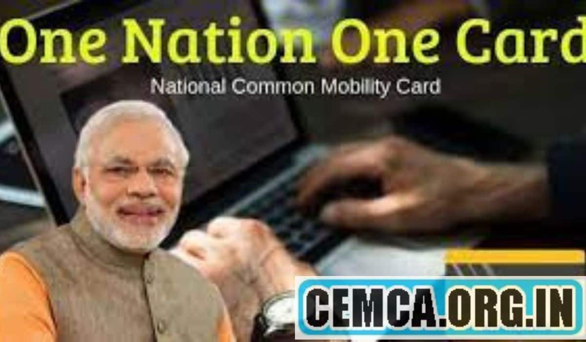One Nation One Mobility Card 2022