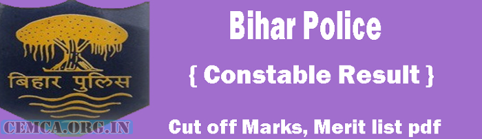 Bihar Police Constable Result 2023