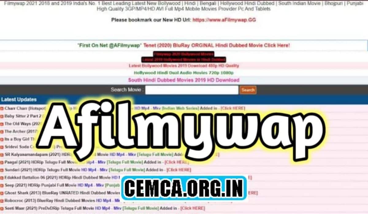 Afilmywap 2024 Bollywood, Hollywood, South Indian Hindi Movie Download