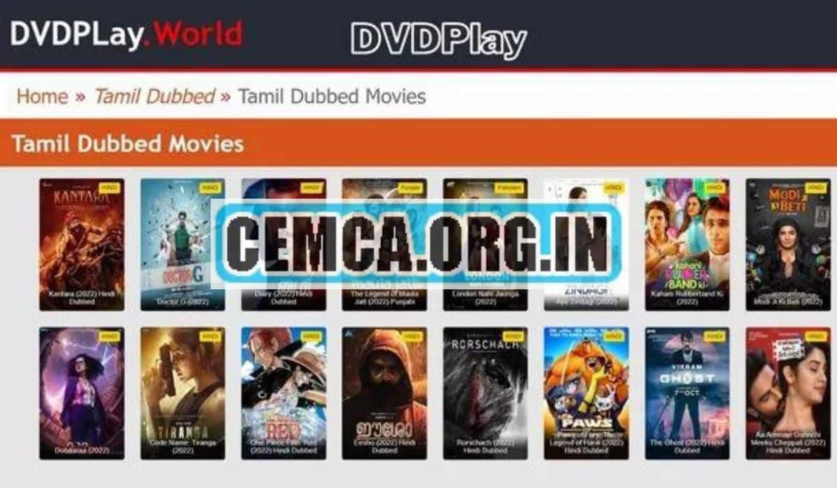 DvdPlay 2023 Malyalam, Tamil, and Telugu Movie Download