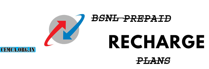 BSNL Prepaid Recharge Plans 