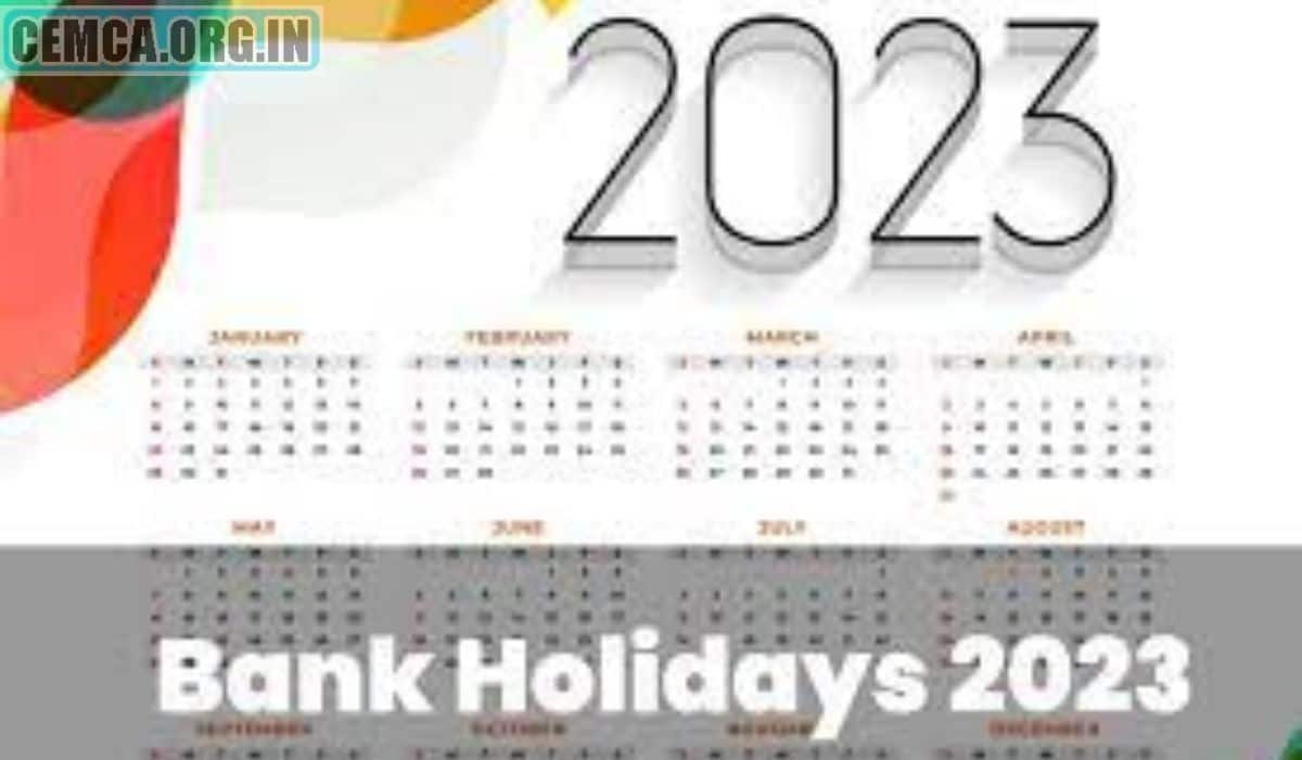 Bank Holidays 2023 Calendar PDF, List of Bank Holidays in India SBI, ICICI, PNB