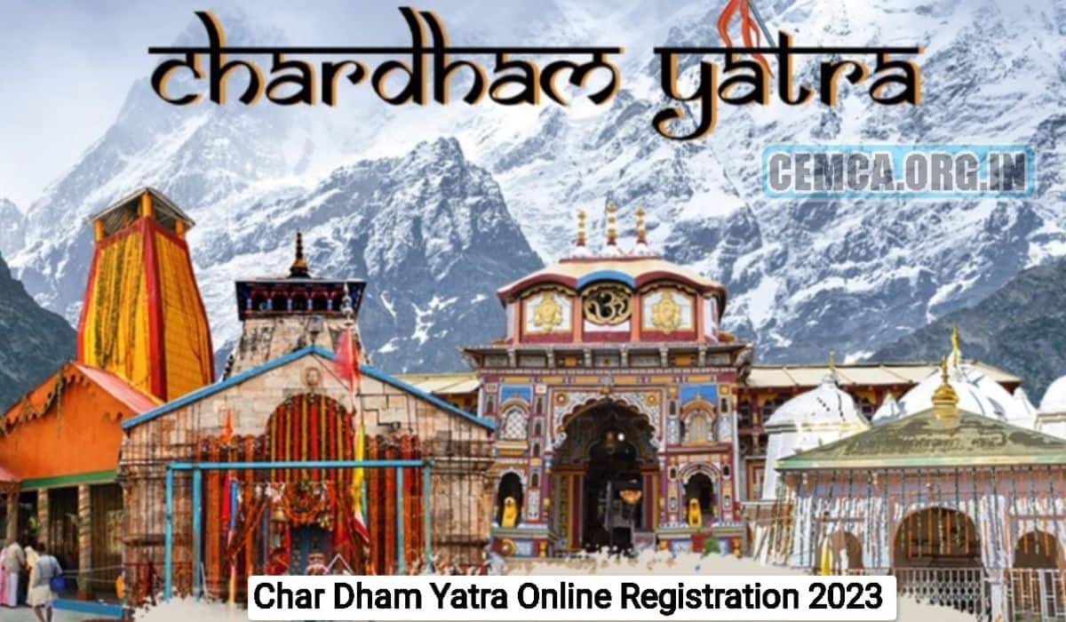 Char Dham Yatra Registration 2023