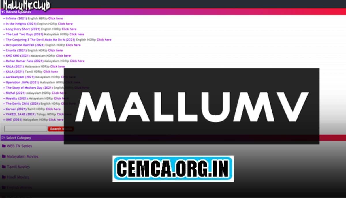 MalluMV 2023 Latest HD Malayalam Movies Download