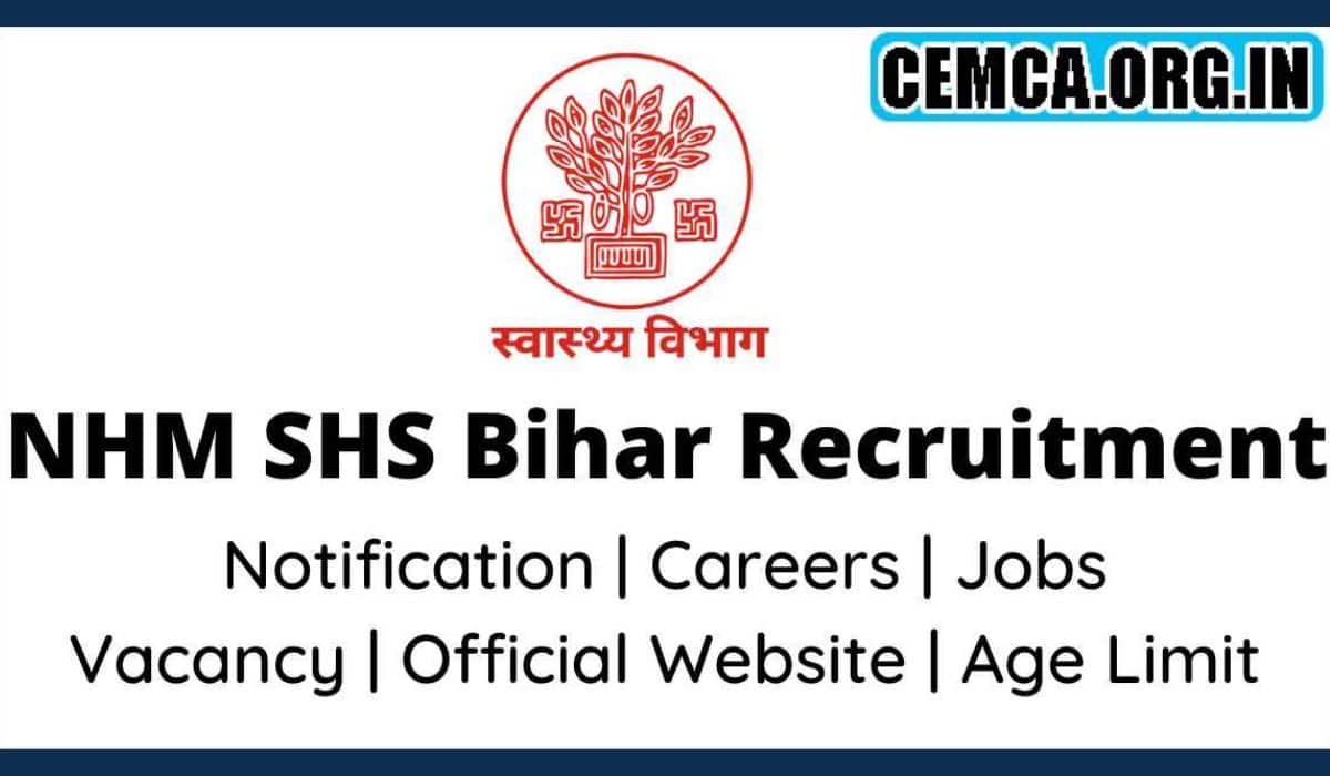 NHM Bihar Recruitment 2024, Bihar Health Department Vacancy Apply Online