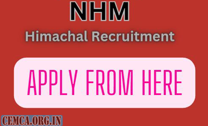 NHM Himachal Pradesh Recruitment 2023