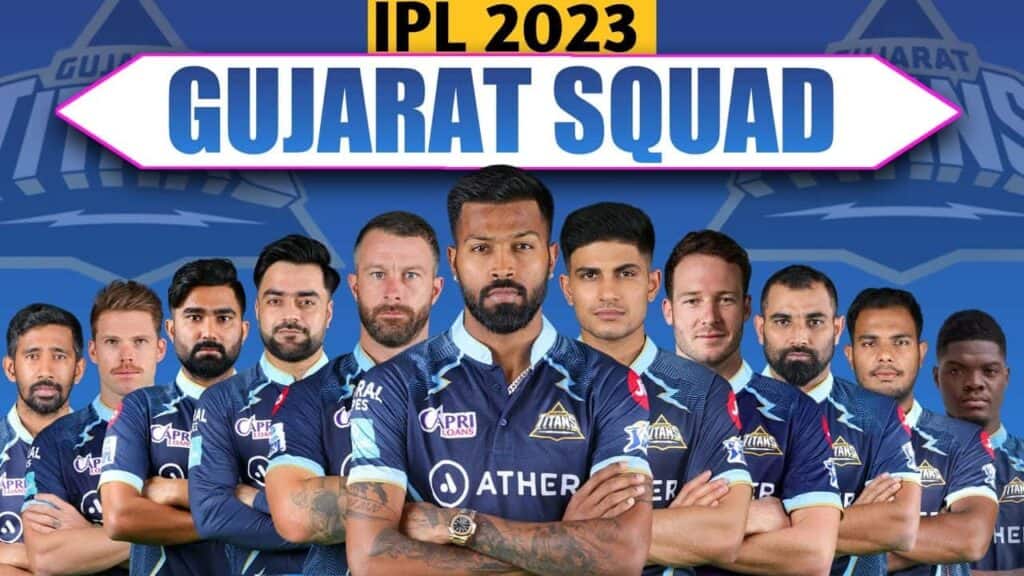 Gujarat Titans Team IPL 2023