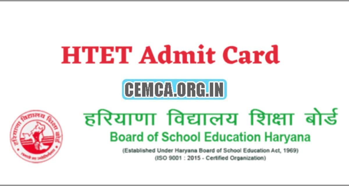HTET Admit Card 2024, Exam Date and Hall Ticket Download Link @ www.bseh.org.in