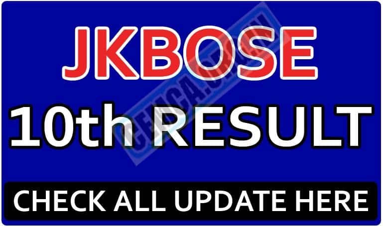 JKBOSE 10th Result