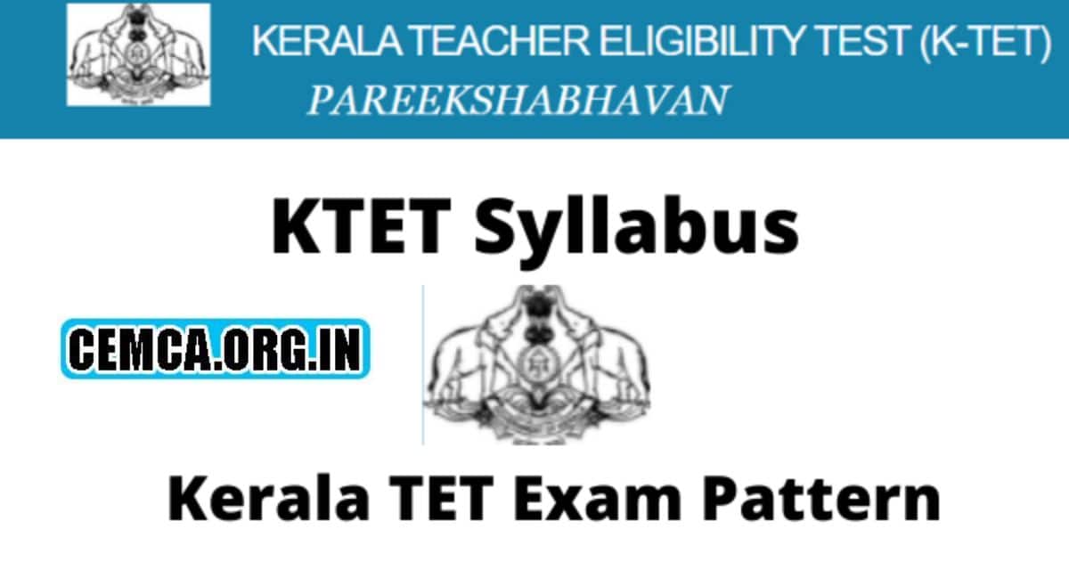 KTET Exam Syllabus 2024