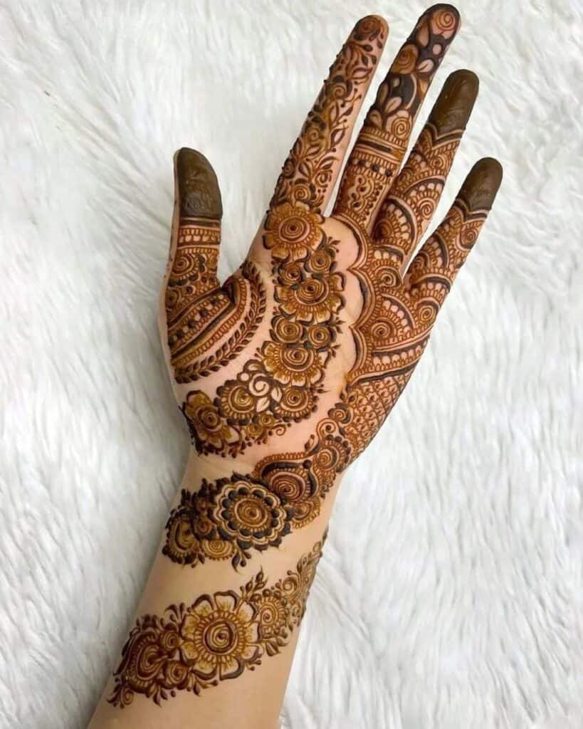 Mehndi Designs for Full Hands