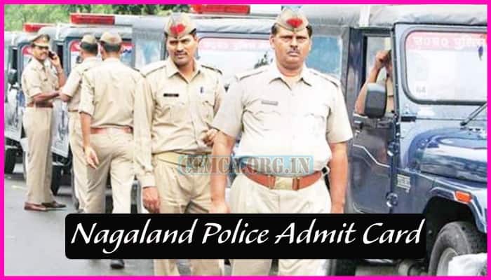 Nagaland Police Admit Card 2023