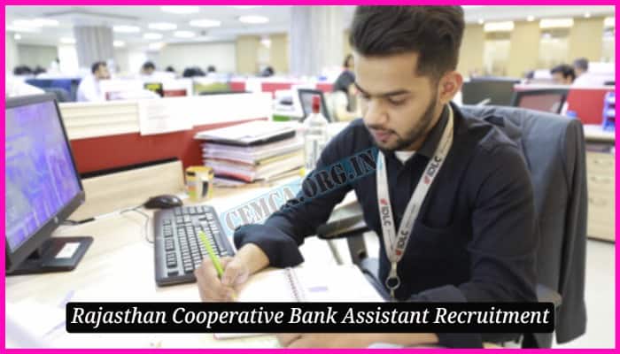 Rajasthan Cooperative Bank Assistant Recruitment 2024
