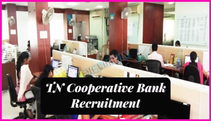 TN Cooperative Bank Recruitment 2024