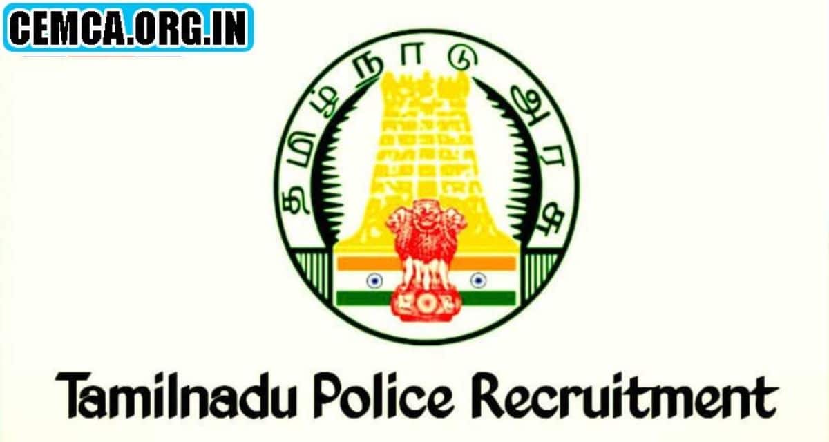 Tamil Nadu Police Recruitment 2024