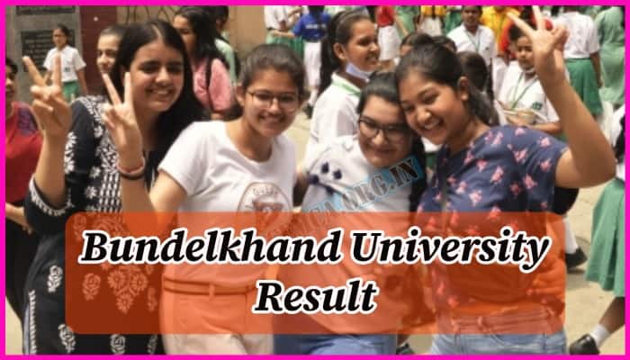 Bundelkhand University Result 2023