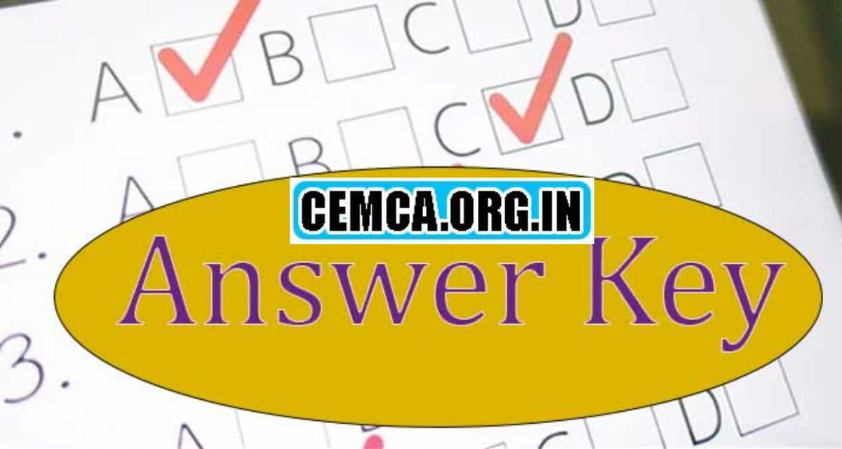 Chandigarh Police Exam Answer key 2023