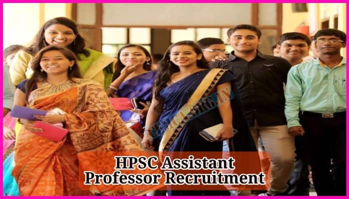 HPSC Assistant Professor Recruitment 2023