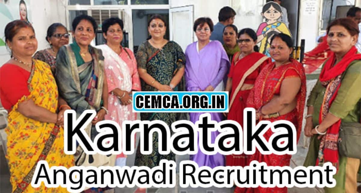 Karnataka Aanganwadi Recruitment 2024