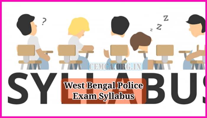 West Bengal Police Exam Syllabus 2023