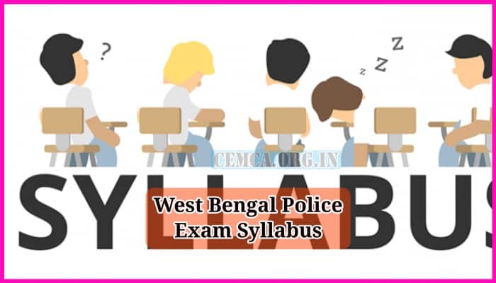 West Bengal Police Exam Syllabus 2024