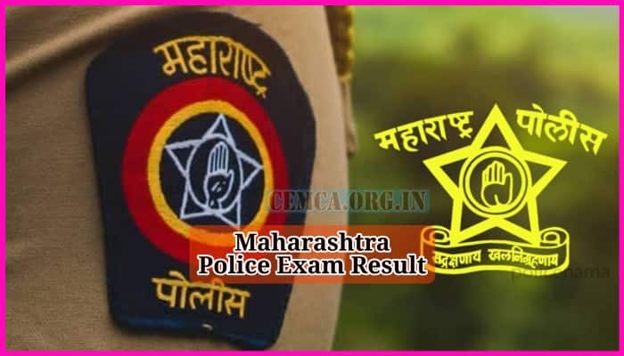 Maharashtra Police Exam Result 2023