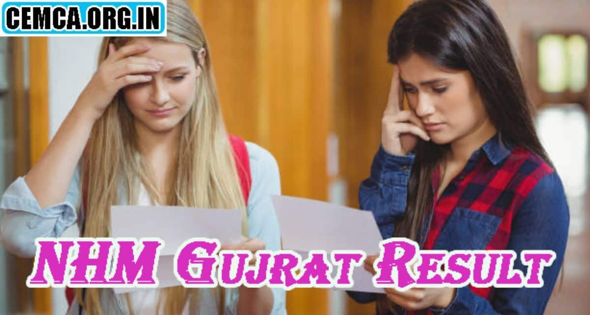 NHM Gujarat Result 2023
