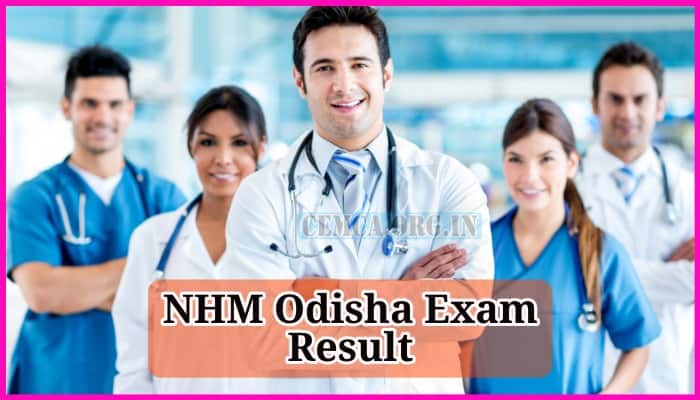 NHM Odisha Exam Result 2024