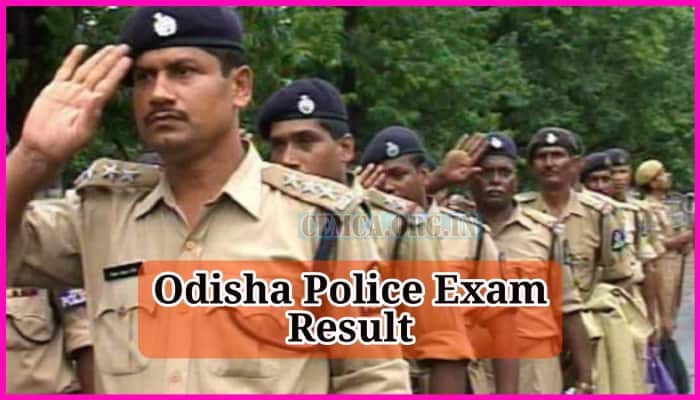 Odisha Police Exam Result 2023