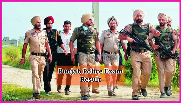 Punjab Police Exam Result 2023