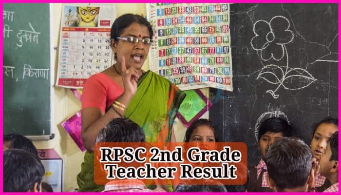 RPSC 2nd Grade Teacher Result