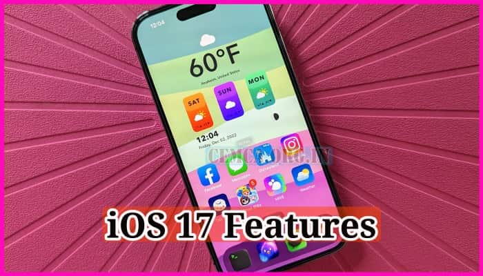 iOS 17 Features 2023