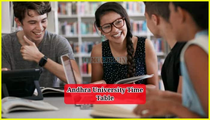 Andhra University Time Table